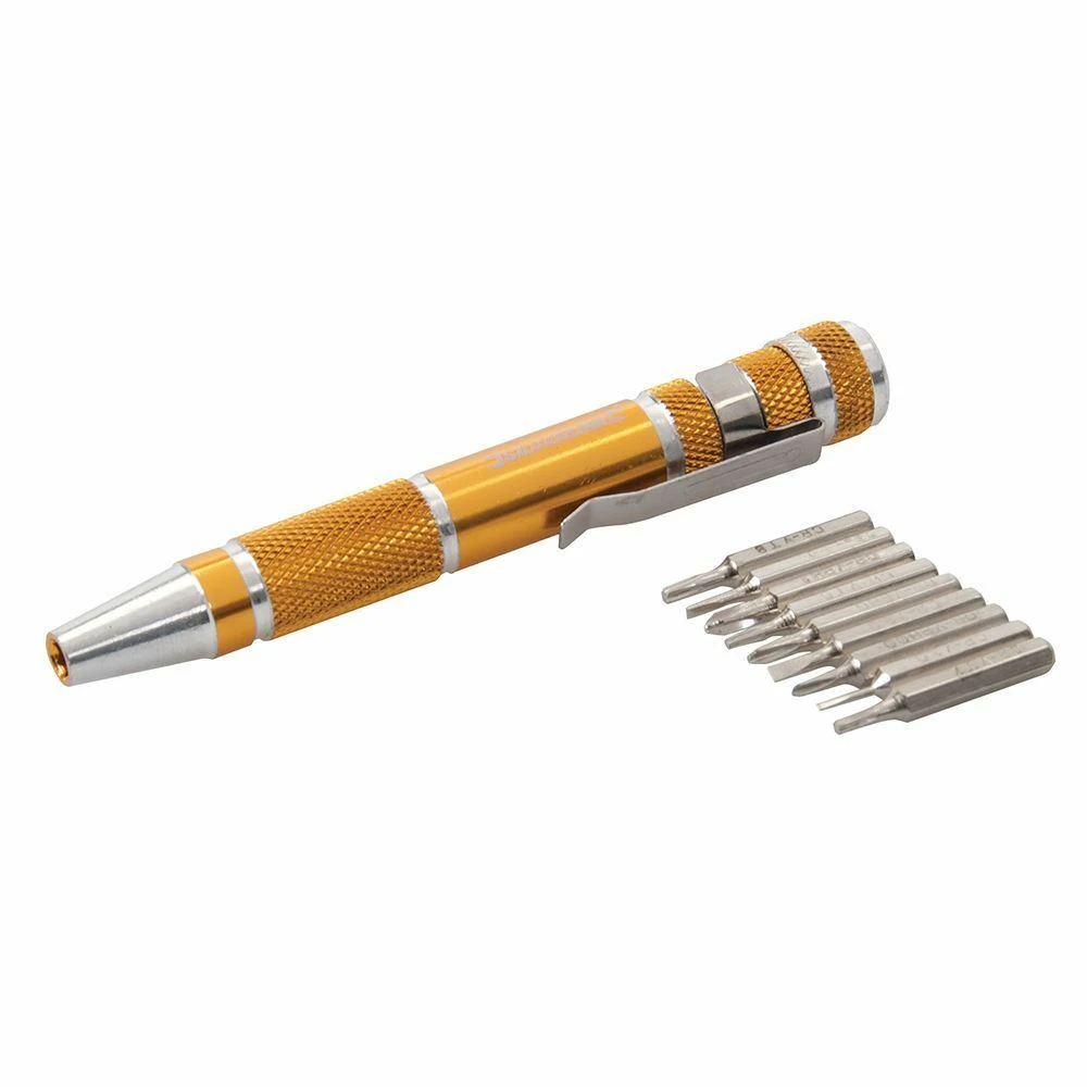 Silverline Precision Screwdriver Set 9 Piece 1 Silverline Precision Screwdriver Set 9 Piece