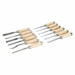 Silverline Precision Wood Chisel Carving Set 12 Piece