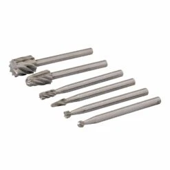 Silverline Rotary Tool HSS Burr Set 6 Piece (2-7mm)