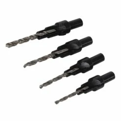 Silverline Screw-Sink Drill Bit Set 4 Piece