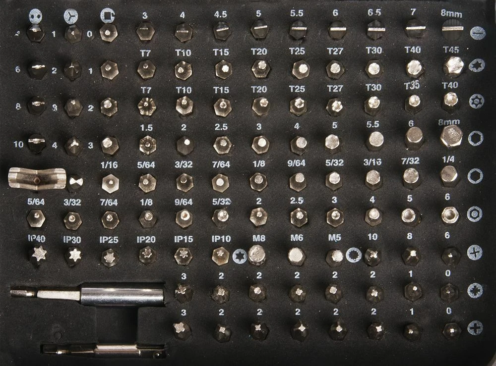 Silverline Silverstorm 3.6v Li-Ion Cordless Screwdriver & Bits Set 102 Piece 4 Silverline Silverstorm 3.6v Li-Ion Cordless Screwdriver & Bits Set 102 Piece - Image 4