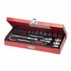 Silverline Socket Wrench Set 3/8in Drive Metric 20 Piece