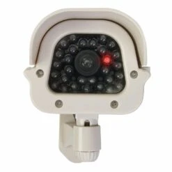 Silverline Solar-Powered Dummy CCTV Camera With Flashing LED Light 8 Silverline Solar-Powered Dummy CCTV Camera With Flashing LED Light -Silverline silverline solar powered dummy cctv camera with flashing led light 4 42417 p