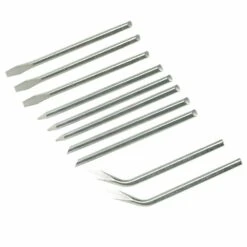 Silverline Soldering Iron Tips Set 10 Piece Set 15 & 25W