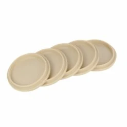 Silverline Solid Board Access Hole Covers Pack Of 5