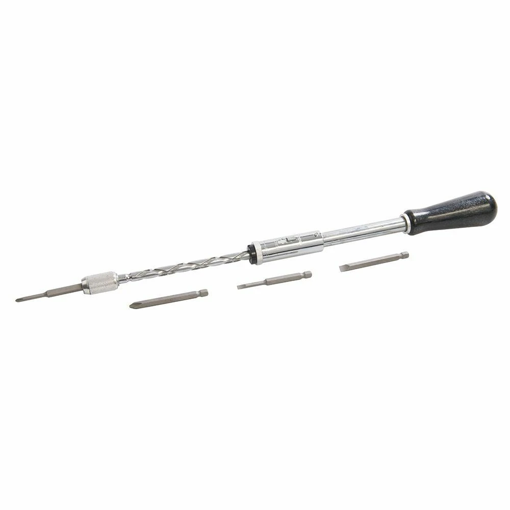 Silverline Spiral Ratchet Screwdriver Set 1 Silverline Spiral Ratchet Screwdriver Set