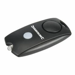 Silverline Squeeze Personal Alarm With LED Light