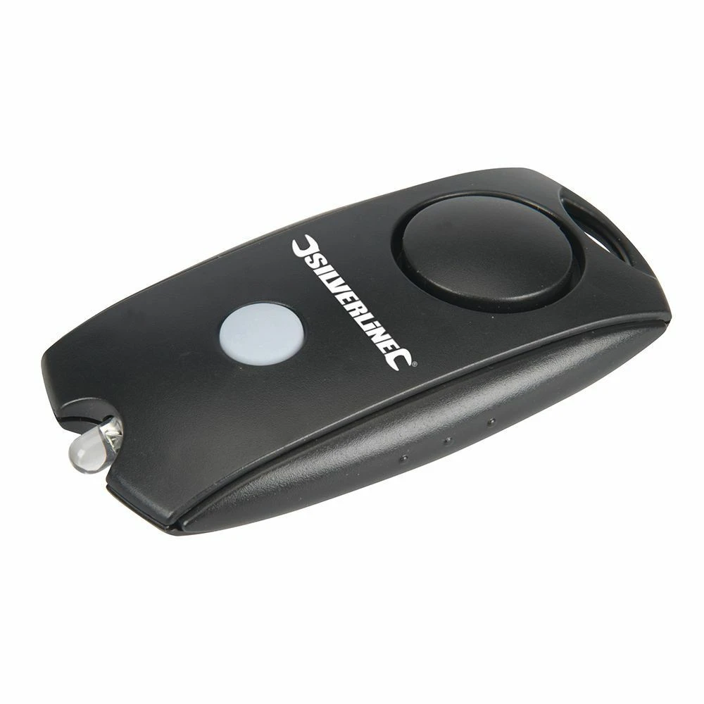 Silverline Squeeze Personal Alarm With LED Light 1 Silverline Squeeze Personal Alarm With LED Light