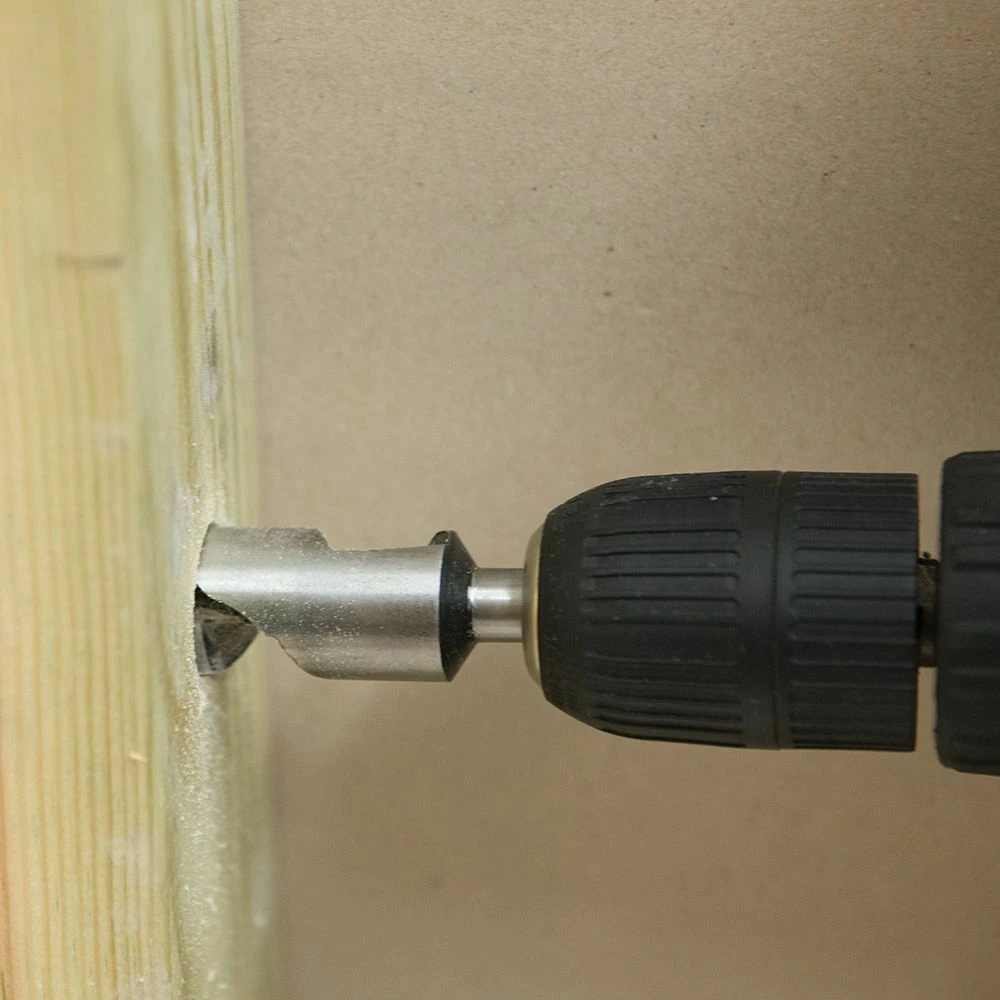 Silverline Stubby Wood Auger Drill Bit Set 5 Piece 2 Silverline Stubby Wood Auger Drill Bit Set 5 Piece - Image 2