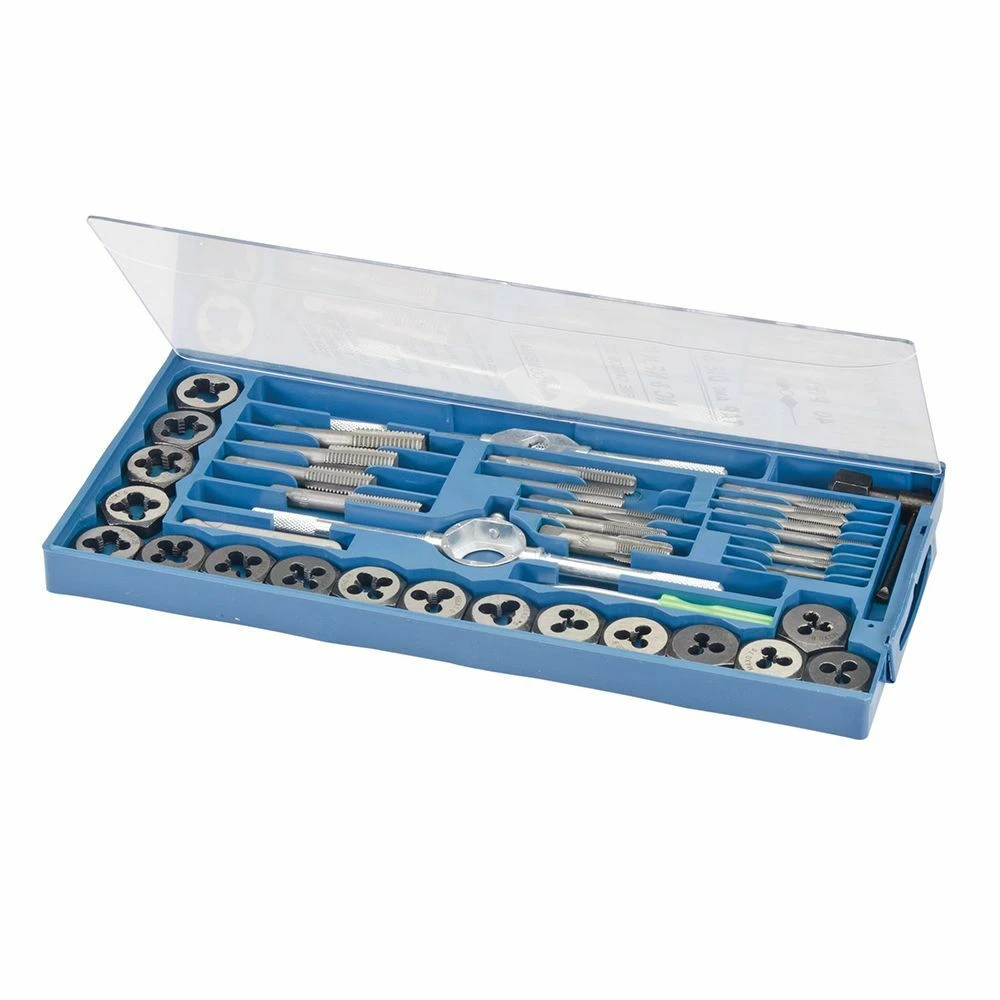 Silverline Tap & Die Set 40 Piece 1 Silverline Tap & Die Set 40 Piece