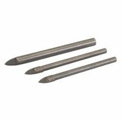 Silverline Tile & Glass Drill Bit Set 3 Piece (5-8mm)