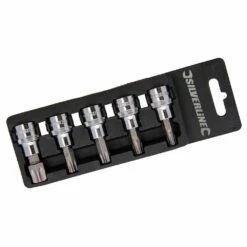 Silverline Torx Socket Set 3/8in Drive Set 5 Piece