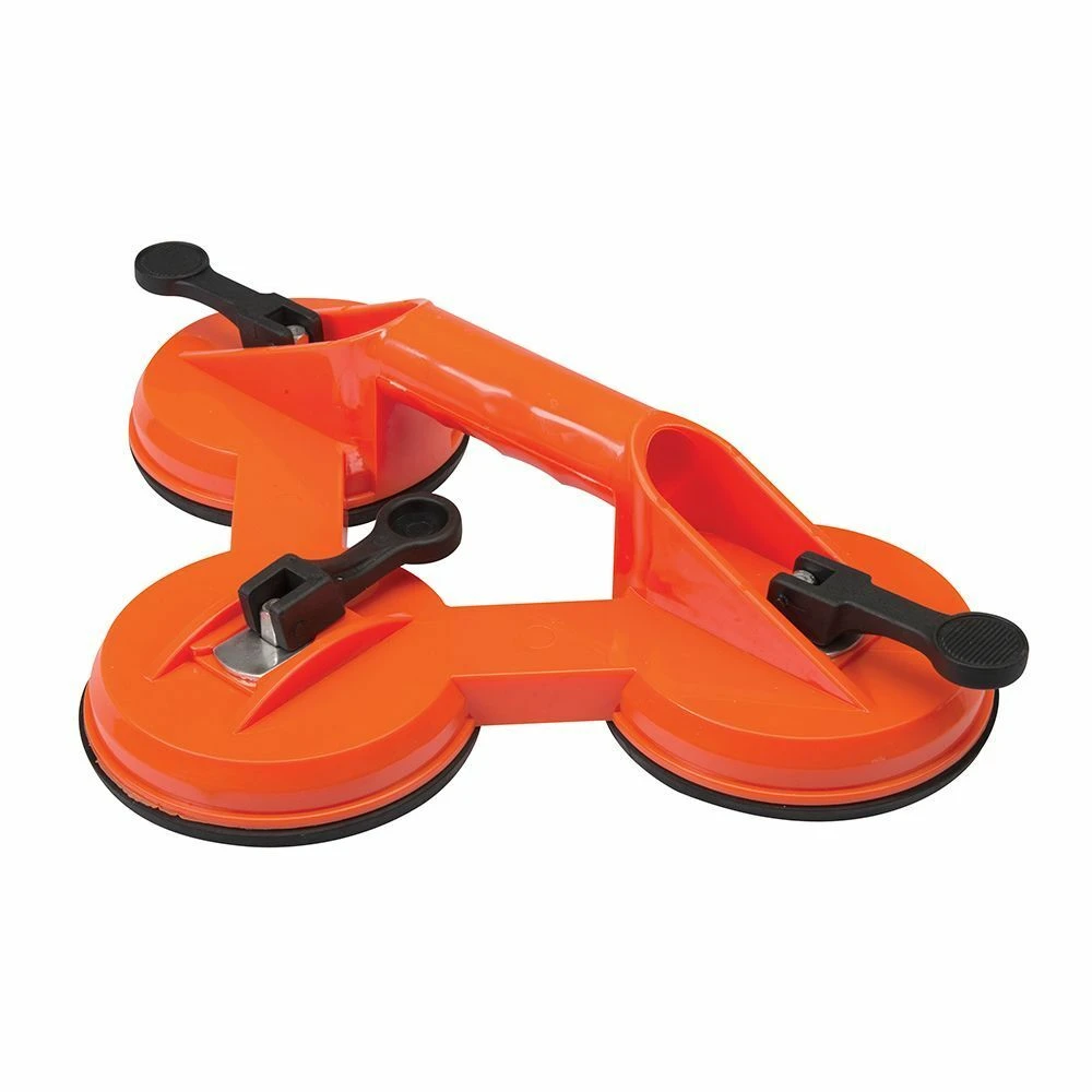 Silverline Triple Suction Pad Lifter 100kg 1 Silverline Triple Suction Pad Lifter 100kg
