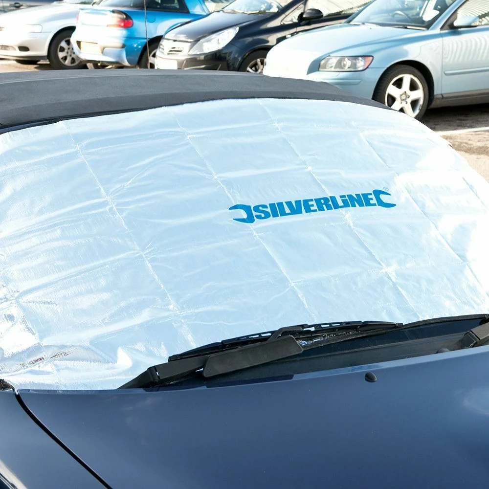 Silverline Windscreen Protector Cover 2 Silverline Windscreen Protector Cover - Image 2